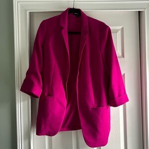 Magenta blazer